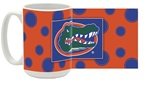 Florida Gators (Polka Dot) 15oz Ceramic Mug