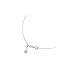 14K White Gold Cable Chain - 22''