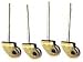 Dollhouse Miniature Furniture Rolling Casters