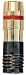 Morris Products 45116 RCA Male Compression Connector with Extra Pin and 6 Color Bands, RG59U Quad Shield (Pack of 10)