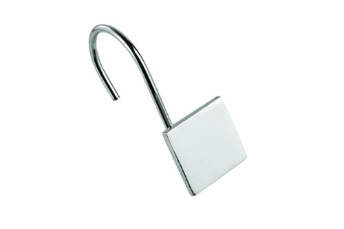 Croydex AK143041YW Cube Shower Ring Chrome
