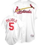 St. Louis Cardinals Albert Pujols Home Big and Tall Jersey