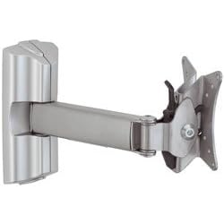 Barkan MODEL33 Rotate Swivel & Tilt Elegant LCD/Plasma Wall Mount - 12 to 37 Screens Silver (1 Each)