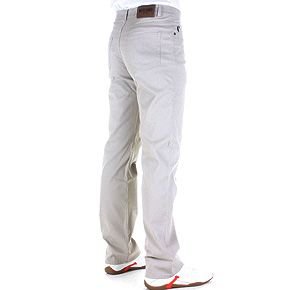 Moschino straight leg corded cotton jeans