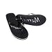 Black "Just Married" Sandals, 12" Long
