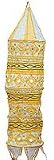 ShalinCraft Lampshades Multicolored Applique Embroidered Fabric Indian-Style (clamp143)