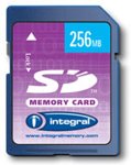 Integral 256MB Secure Digital Memory Card