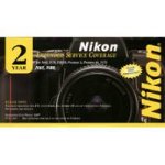 Nikon 2 Year Extended Warranty for N80, N75, N65, FM-10 Cameras.