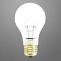 60 WATTS LONG LIFE LIGHT BULB A19 CLEAR 20,000 HOURS 120 VOLTS KRYPTON INCANDESCENT BULB