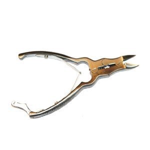 SS MED LIMIED NAIL CLIPPERS CANTILEVER 15cm CURVED BLADE FOR THICK TOENAILS. EUROPEAN J2 HIGH GRADE SOLID STAINLESS STEEL. Acid Etched with SS Med Ltd. C/w Black Wallet & Blade Cover.