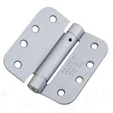 Nickel Finished Spring Hinges