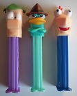 Bundle of 3 Phineas and Ferb PEZ Dispensers
