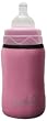 Momo Baby 3-Pack Wide Neck Thermal Glass Bottle Hugger, Pink, 9 Ounce