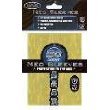 Max Protection Neo Rave Sleeves Gold Trading Game Card 50 Count (Yugioh size)
