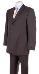 Cover image : Hugo Boss Three-button Charcoal Two-piece Suit
