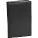 Black Leather RFID Blocking Passport Case