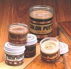 Color Putty 106 Oil Based Light Birch 3.68 Oz Jar Colored Wood Filler Putty 10 Pack