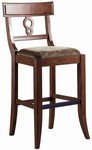 Chanel Counter Height Bar Stool - Cherry