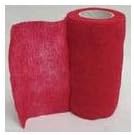 6 PACK WRAP-IT-UP FLEXIBLE BANDAGE, Color: RED; Size: 4INCH X 5YARD (Catalog Category: Veterinary Supplies:BANDAGES & WRAPS)