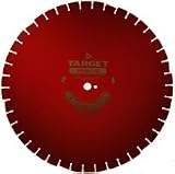 Target 773274 24 x .175 x 1 DP Red 450B-R Wet Cutting Blade for Walk Behind Saw
