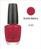 OPI ネイルカラー　A46コアラベアイー MIQ