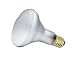85 Watt Incandescent Flood Light Bulb / BR30 Shape (3.75 Diameter) / 130 Volt, Long Life Incandescent / 85BR30