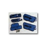 All Pro Adjustable Therapeutic Ankle Weights - Pediatric, 2 lb. (.91 kg) = 12, 1/6-lb. wts.
