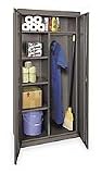 Storelogic 1UEZ1 Unassembled Combo Cabinet, H 78, W 36, Gray