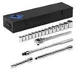 Armstrong 44-710 19pc 3/4 Drive 12pt Metric Ratchet/Socket Set