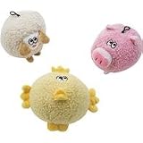 3 PACK PLUMP PALS, Color: May Vary - Randomly Picked; Size: 6 INCH (Catalog Category: Dog:TOYS) Picture 3 PACK PLUMP PALS, Color: May Vary - Randomly Picked; Size: 6 INCH (Catalog Category: Dog:TOYS)