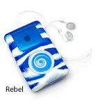 iSkin eVo2 (deep blue and white) - 4G 40GB iPod, iPod Photo 40/60GB & 60GB iPod with Color Display