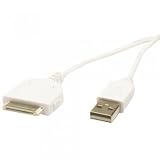 Scosche IPUSB USB 2.0 Cable for iPod (White)