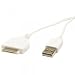 Scosche IPUSB USB 2.0 Cable for iPod (White)