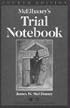 McElhaney's Trial Notebook, Fourth Edition