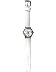 Dakota Watch Company 5654-8 Nurse Watch, White leather band