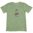 Boys Life Is Good Jump Skateboard Tee