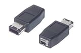 Firewire Adapter, Type1 Male/Type 2 Female