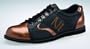 Brunswick Black/Copper Zone Men's Bowling Shoes