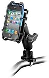 RAM-B-149Z-PD3U: RAM Motorcycle and bicycle Universal Handlebar Mount for SmartPhone / iPhone 3/3GS/4 / HTC / Samsung / Motorola / LG Android Phone