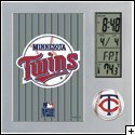 Minnesota Twins Desk Clock - MLB Digital Clocks