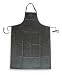 Condor 4T296 Apron, Nitrile, Black