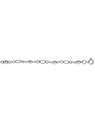 Sterling Silver Charm Bracelet w/ Beads