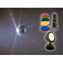 8" Mirror/Disco/Glass Ball DJ Light Package Combo