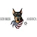 America-Doberman Adult Long Sleeve T-Shirt