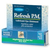 Allergan Refresh Pm Lubricant Eye Ointment Nighttime Relief For Dry Eye - 0.12 Oz( 3.5 G) by ALLERGAN PHARMACEUTICAL.