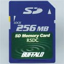 BUFFALO RSDC-L256M SDメモリカード(256MB)