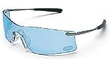 Crews Rubicon safety glasses with Fog Free Infinity Blue Lens