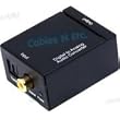 Digital Coax & Optical Toslink to Analog Audio Converter