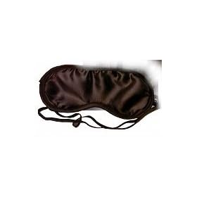 Soft Comfortable Fur Lined Sleep Eye Mask Black