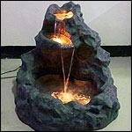 Mystic Waterfall with Built in Speakers
